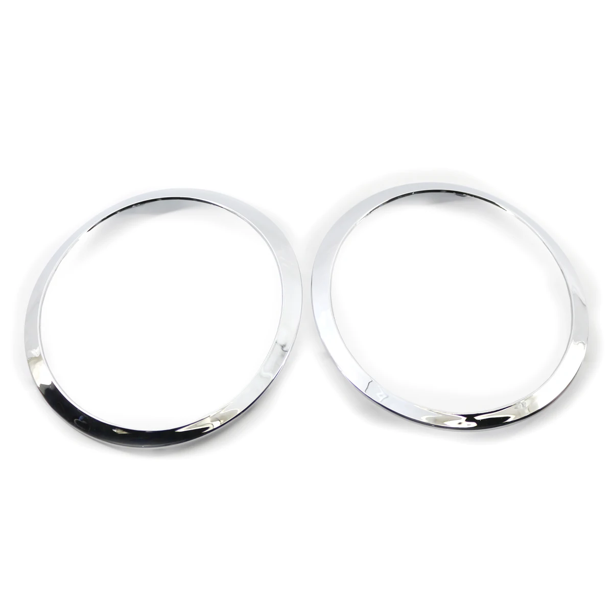 Headlight Bezel Fits For 2007-2015 Mini Cooper Set of 2 Driver and Passenger Side 51137149905, 51137149906