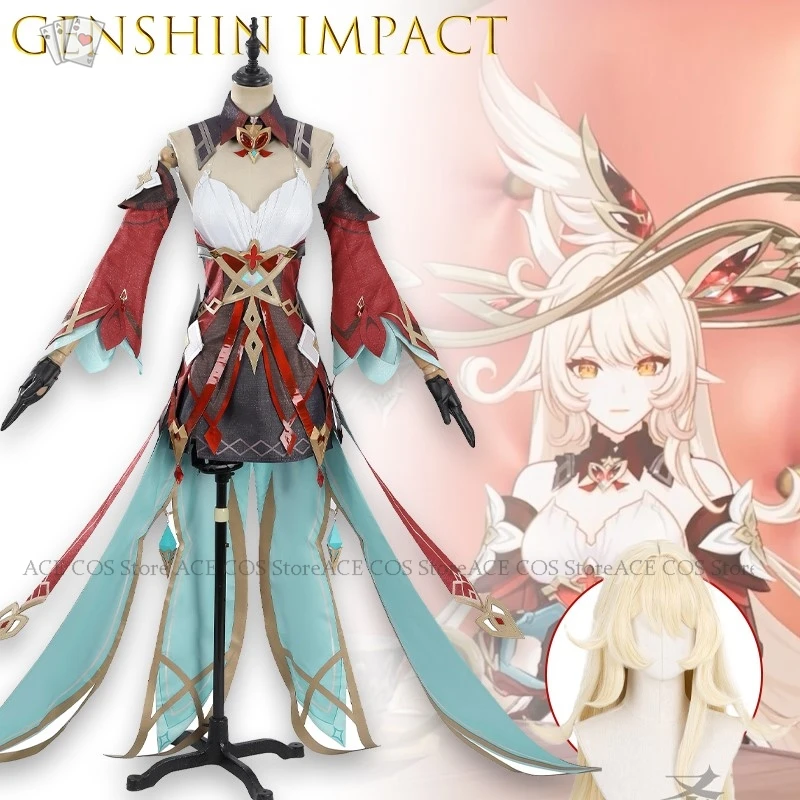 

Genshin Impact Witch Alice Косплей Костюм Аниме Игровой Платье Комплект Высокого Качества Sexydisfraz аниме deguisement