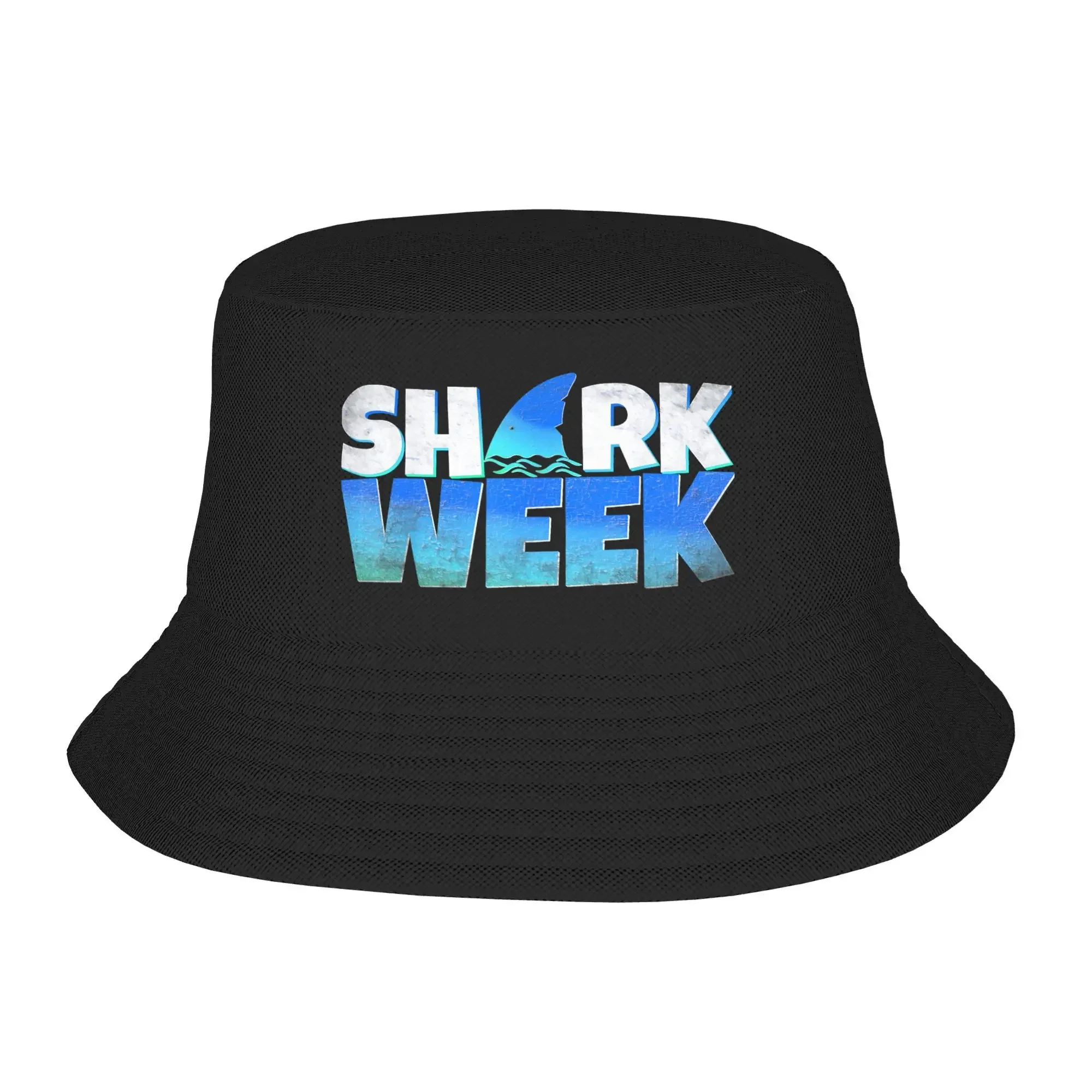 2026 New Shark Lover 2025 Ocean Conservation Week Bucket Hat For Men Women  Fisherman Hats Beach Travel Caps Outdoor Print Sunsc