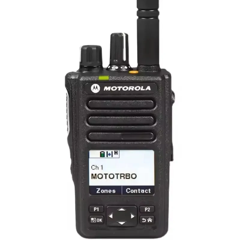 Original DP3661E Portable Digital DMR Two Way Radio, Long Range Walkie Talkie Standard Radio for Motorola, DP3661E