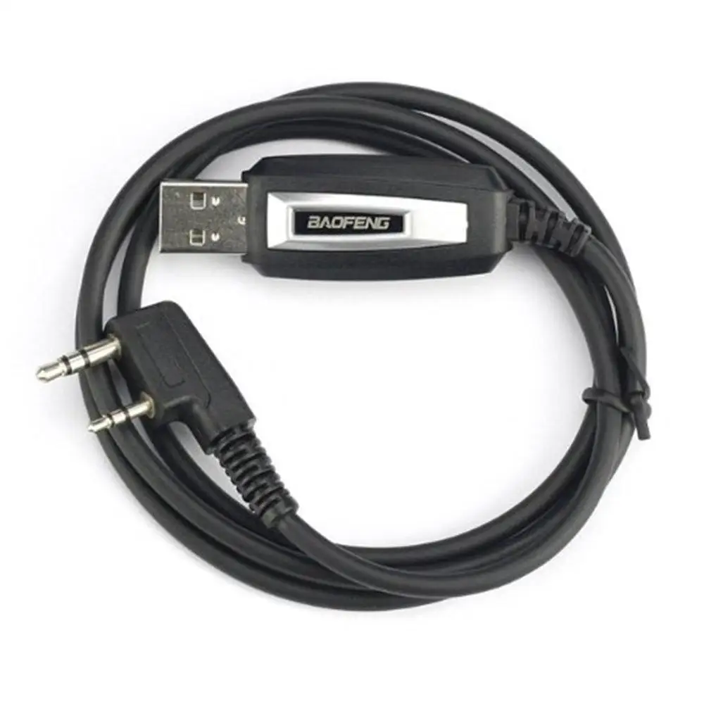 Baofeng USB Programming Cable Accessory for UV-5R/5RA/5R Plus/5RE, UV3R Plus, BF-888S with Driver CD Write Frequency Accessories