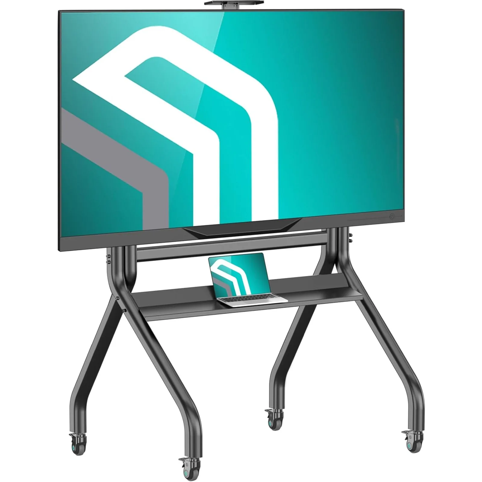 US Mobile TV Stand for 60-120 Inch Screen up to 331 lbs, Large & Portable TV Stand on Wheels max VESA 1000x600,