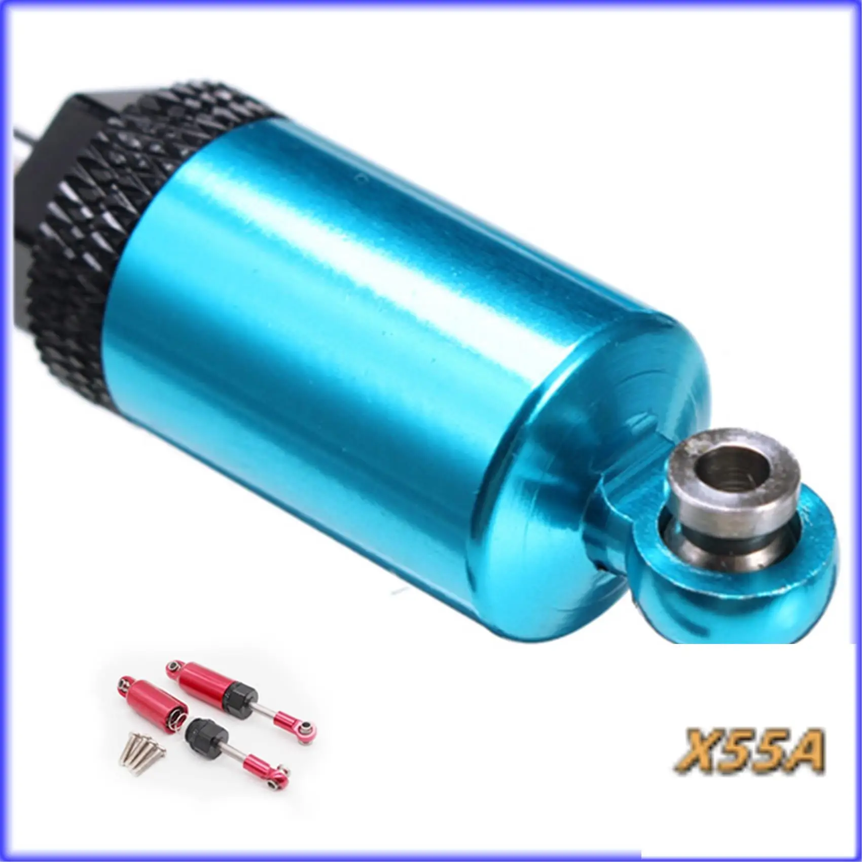 

XX-8X для обновления Wltoys, металлические амортизаторы A959-B A949 A959 A969 A979 1/18, детали радиоуправляемого автомобиля, синий