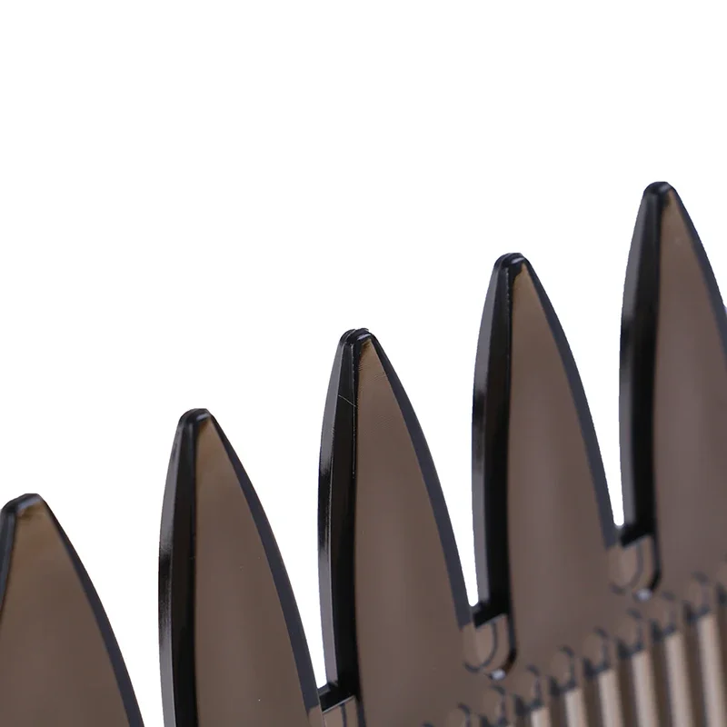 1 Stück breit gezahnte Kämme für Männer, Trimmen, Friseur, Bürsten, Öl, Kopf, Friseur-Styling-Werkzeuge, speziell für Echthaar-Perücken