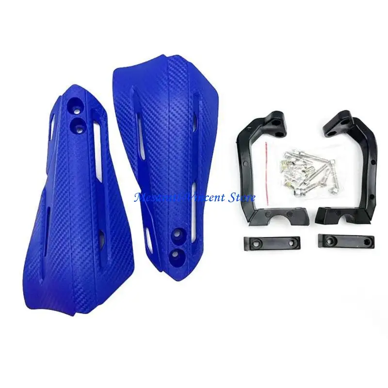 A70F Lightweight ABS Hand Guards Bike Hand Protectors Suitable for Most Motorcycles for Enhanced Safety & Wind Deflection