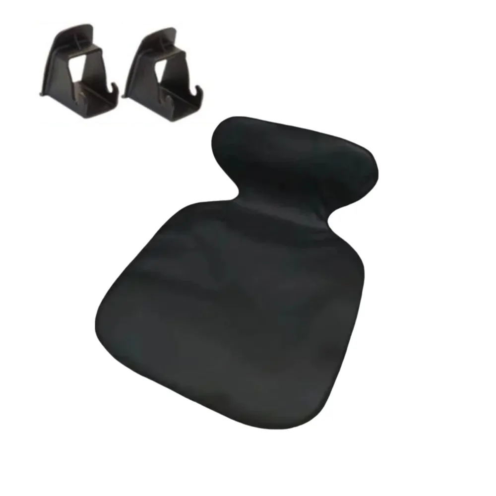 Durable Waterproof Seat Protection Pad Thickened Leather Wear-Resistant Fabric Protective Pad Black Color Easy To Install