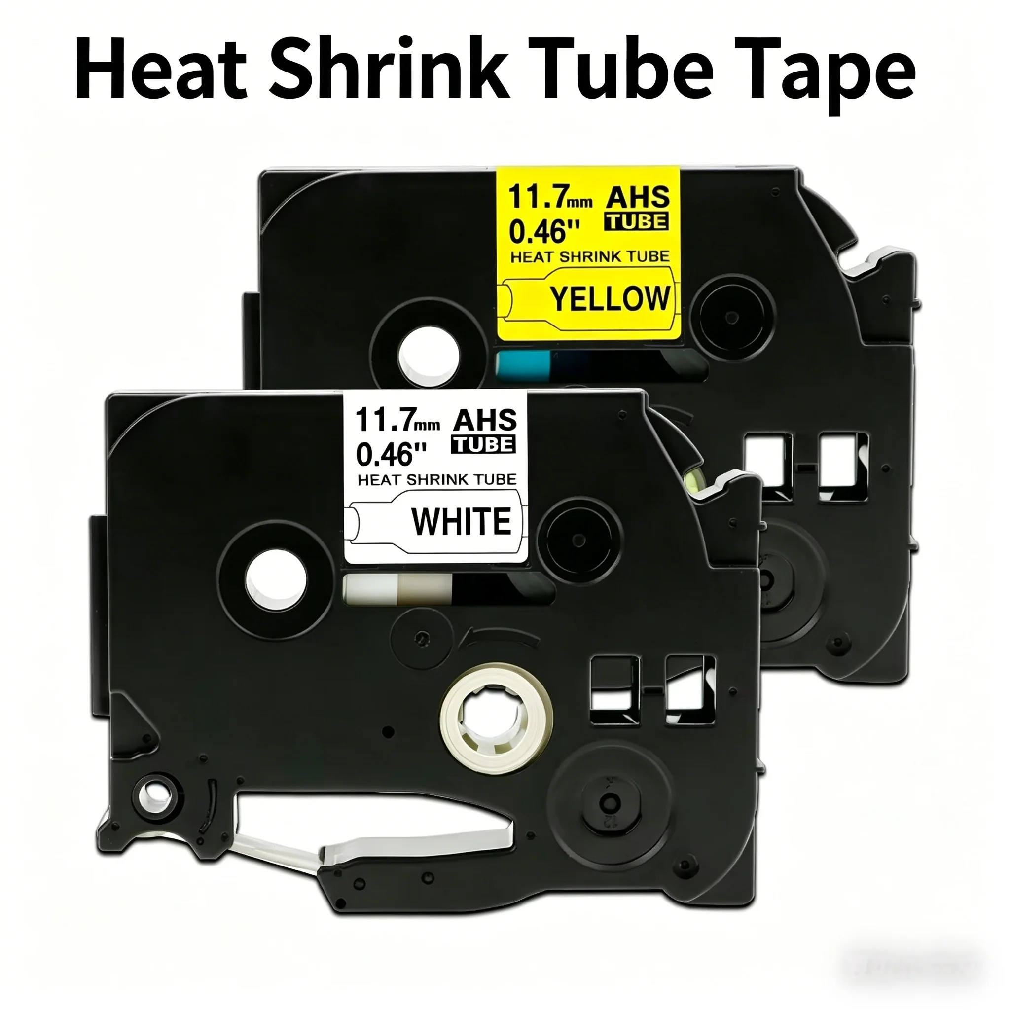 1PCS Heat Shrink Tube Tapes HSe231 HSe221 HSe211 HSe611 HSe621 HSe631 Label Compatible for Brother P-touch Label Maker