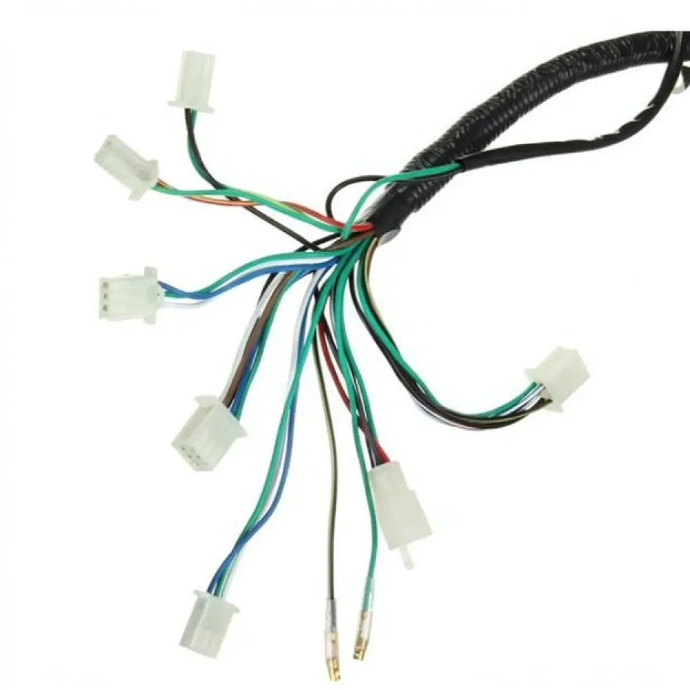 Vehicle Wiring Harness For 50cc 70cc 90cc 110cc Off Road Pit Bike ATV Electrical Parts Repair Tool Circuit Replacement Assembly