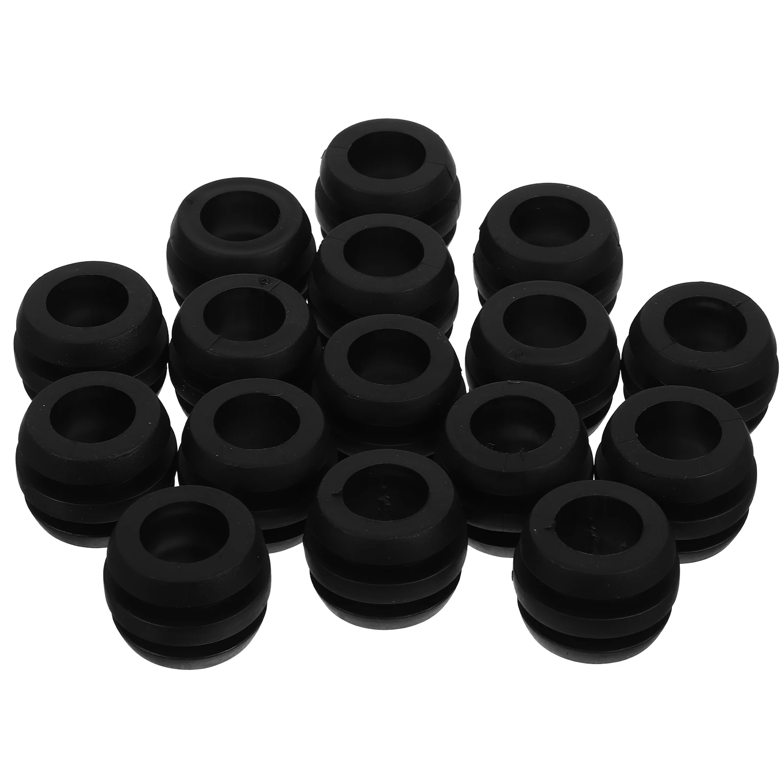 

16 Pcs Rubber Bushings for Foosball Table Durable ABS Smooth Surface Universal Design Fits Most Tables Table Football