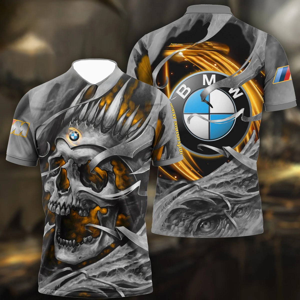 

Мужская модная повседневная футболка для гонок на мотоциклах, высококачественная модная повседневная футболка BMW, рубашка на Хэллоуин, спортивный топ с короткими рукавами и принтом черепа, сезон ужасов