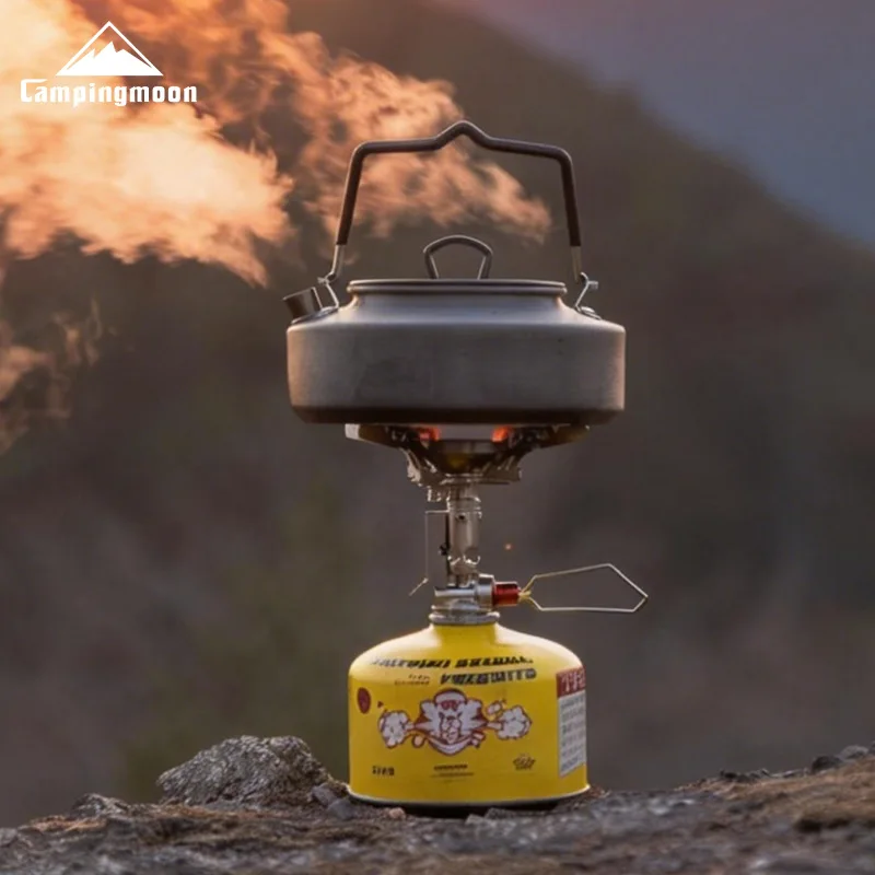 

CAMPINGMOON XT-2F Xuanfeng Titanium Edition Rocket Stove - Мощная стабилизированная горная печь для походов и треккинга на открытом воздухе