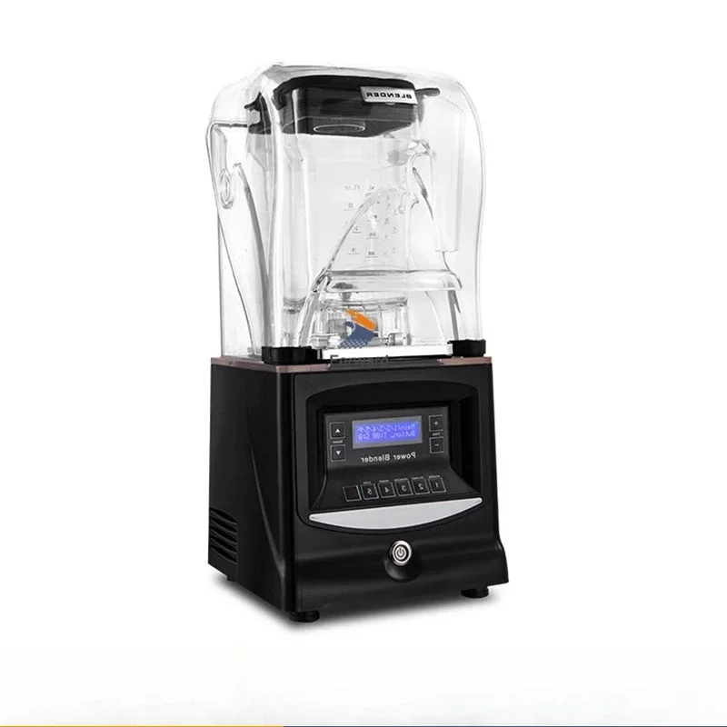 Heavy Duty Blender BPA Free Mute Smoothie Maker Commercial High Performance Blender Sound Insulation FOR 1800W Food Mixer