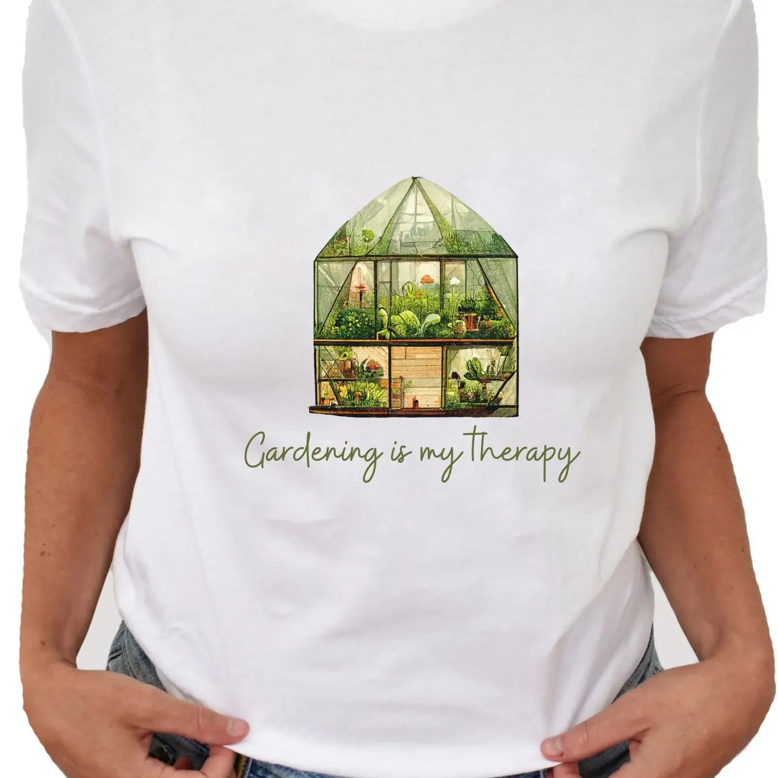 Garden T Shirt Plant Lover Gardening vintage Washed designer clothes graphic fashion Stretched streetwear Stylish Comfortable