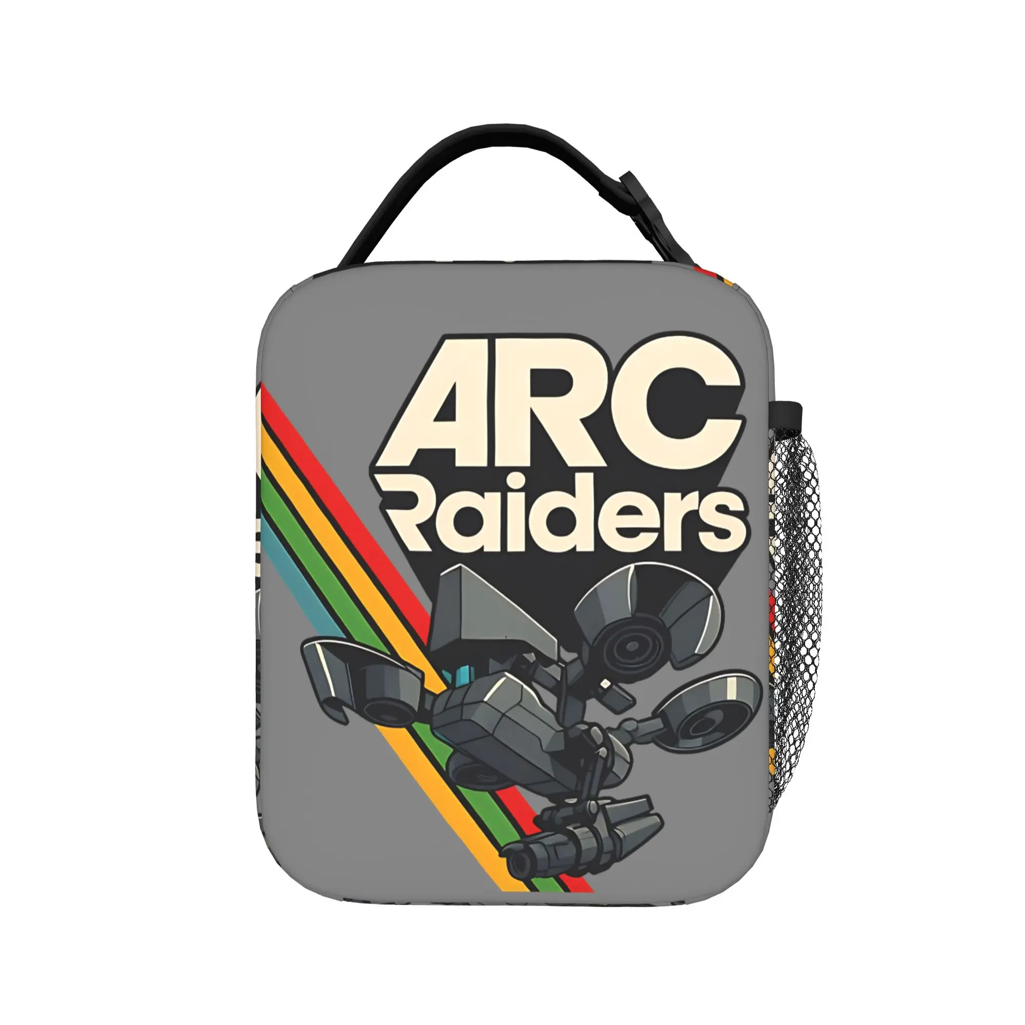 Character Arc Raiders Insulated Lunch Bags Thermal Bag Reusable,Meal Container  High Capacity Tote Lunch Box Food Storage Bags