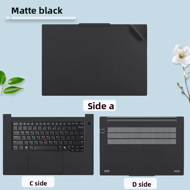 For ThinkPad E14 Gen 8 / 7 Laptop solid color body skin sticker scratch-proof shell protective film