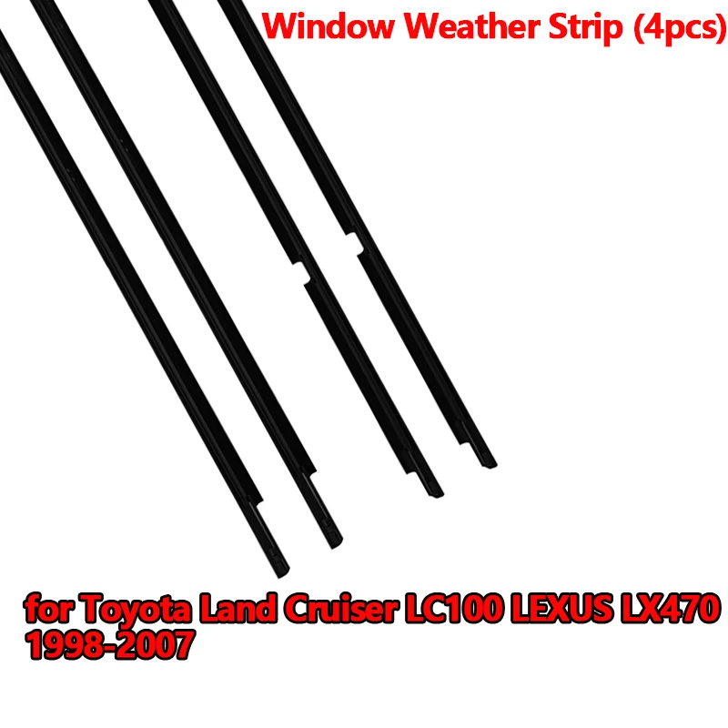 

Прокладка на окно автомобиля, водонепроницаемая уплотнительная лента для Toyota Land Cruiser LC100 LEXUS LX470 1998-2007