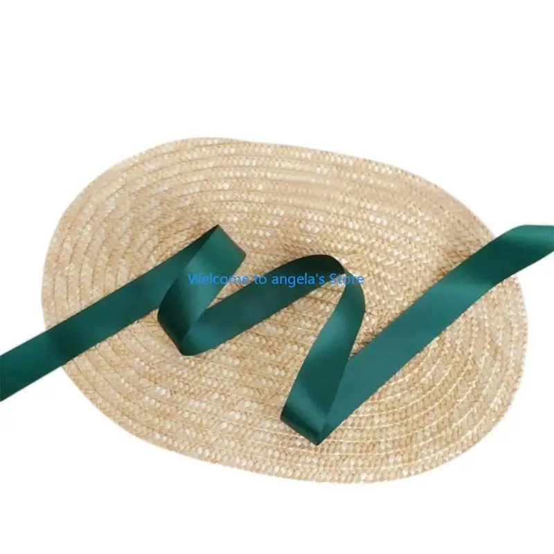 X4YC ティーンガール麦わら帽子ヴィンテージフレンチビクトリア朝ボンネット帽子女性ストリートスナップキャップ