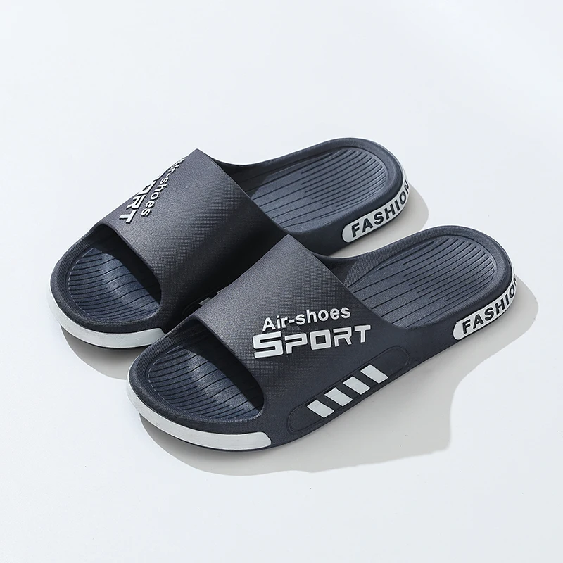 YUYIN Beach Outdoor Slippers Men's Sport Style Outdoor Sandals Anti-Slip Lightweight Comfortable Home Footwear Shoes for Men