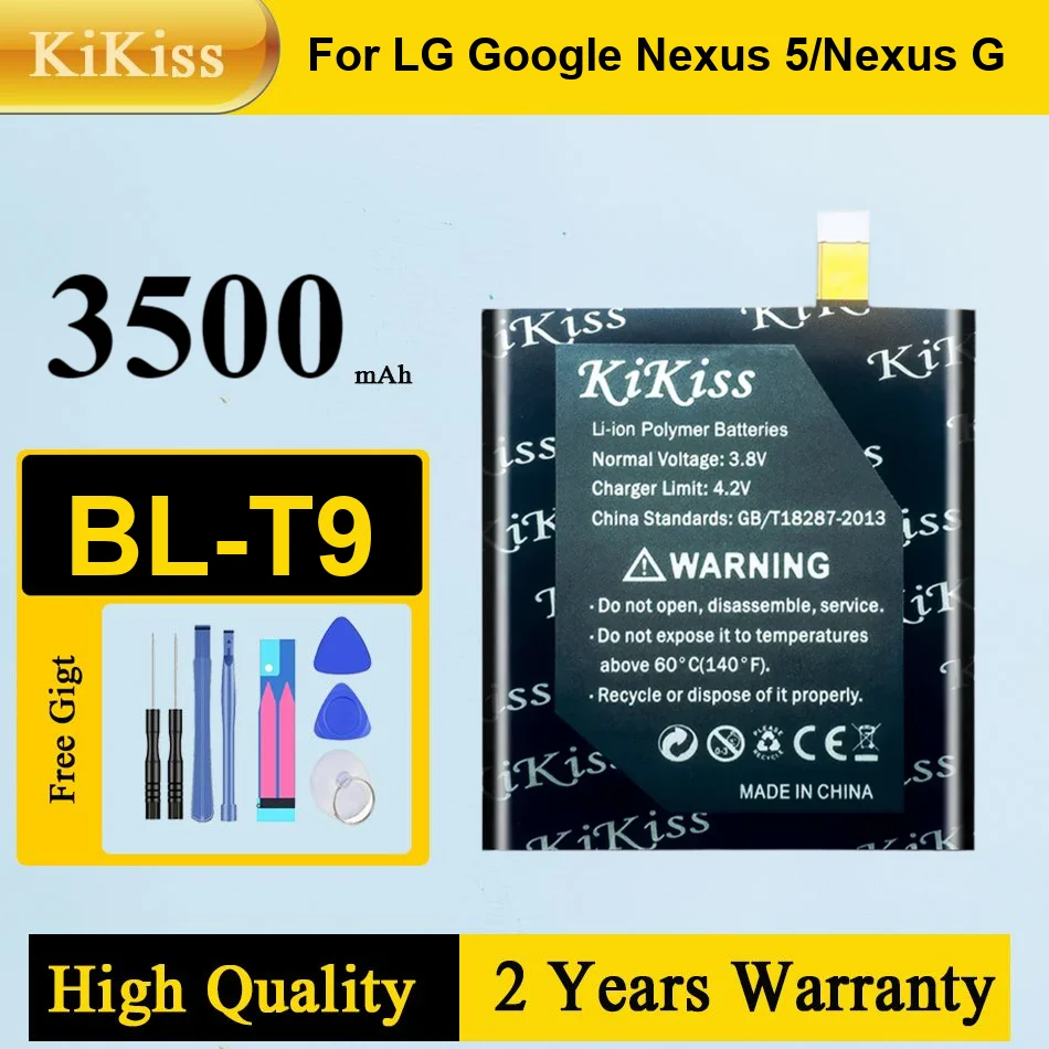 

Литий-ионный аккумулятор BL-T9 для LG Google Nexus 5/Nexus G E980 D820 D821 Megalodon D8 BL T9