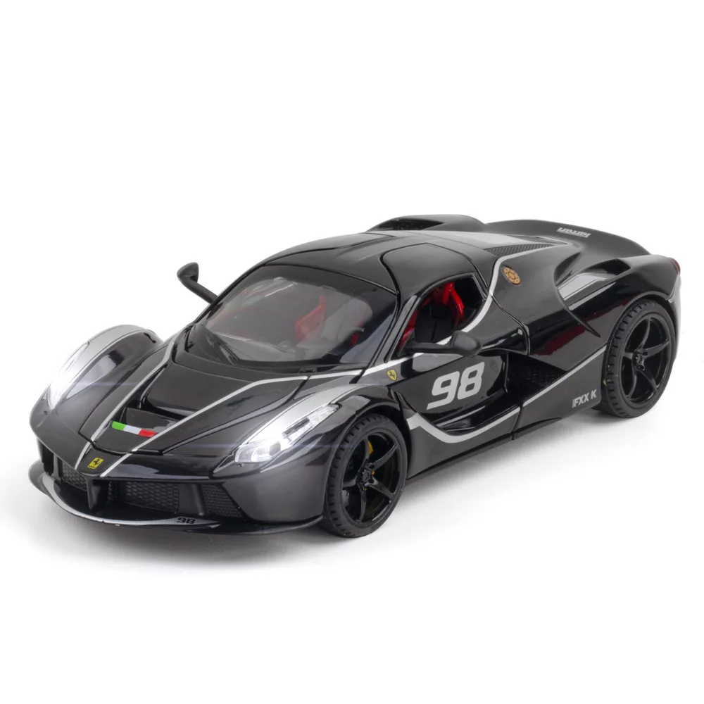 

1:22 realistic alloy LaFerrari sports car model sound light educational toy birthday gift collection piece for boys