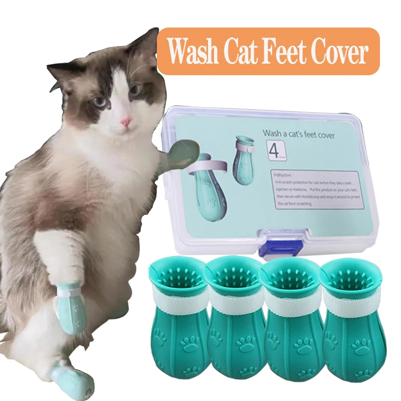 

Cat Grooming Bathing Set Anti Scratch Bite Restraint Adjustable Cats Washing Bag Nail Trimming Feeding Medicine Cat Accessories