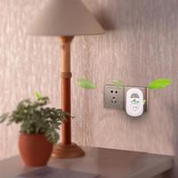 B62B-LED Electric Mosquito Swatter Flyswatter With Pluggable Mini Air Purifier US Plug