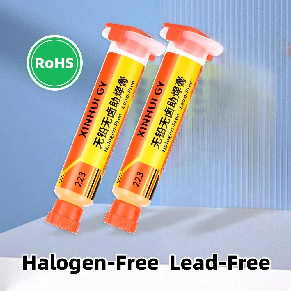 RMA‑223 BGA Flux Paste Lead‑Free Halogen‑Free No‑Clean High Activity Soldering Flux for PCB SMD Chip Mobile Phone Repair Welding
