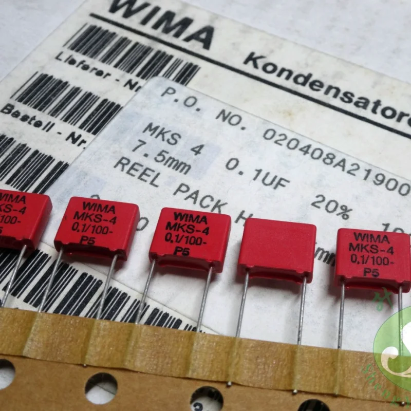 10PCS Wima MKS4 0.1… - image