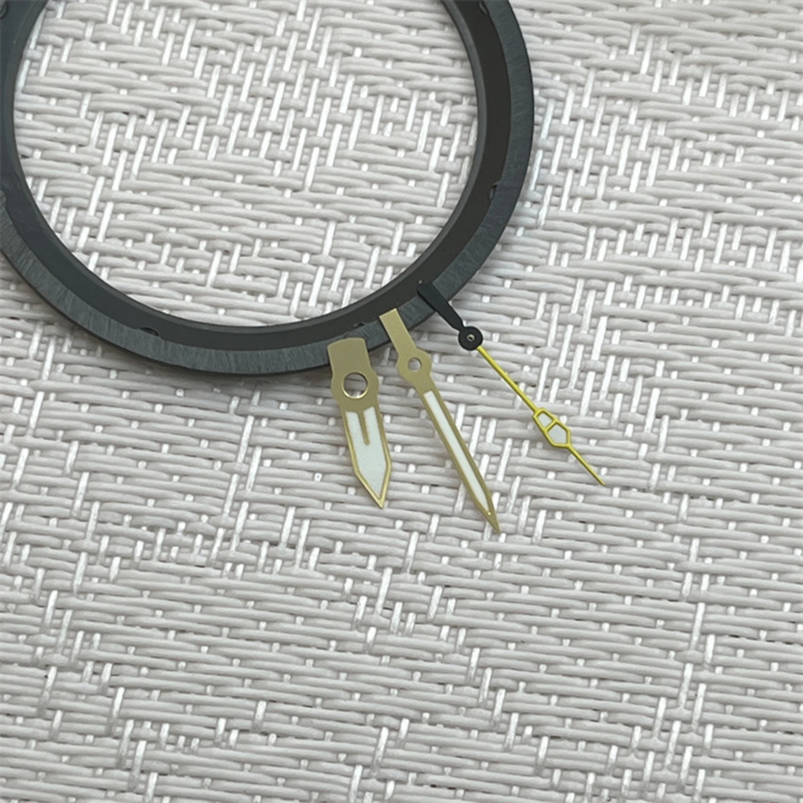 실버/블랙/로즈/골드 시계 바늘, NH35 그린 야광 시계 포인터, NH34, NH35, NH36, 4R35, 4R36 무브먼트 액세서리용