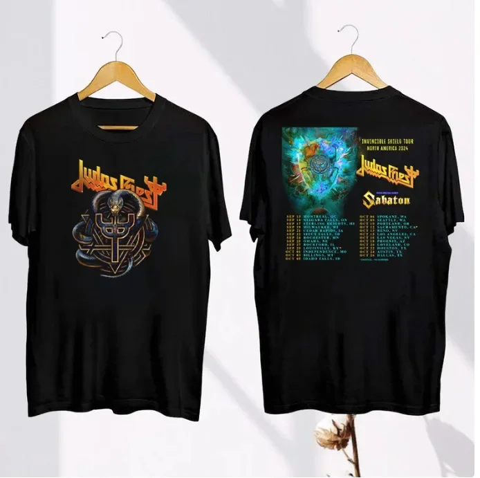 Judas Priest Invincible Shield 2024 Tour Shirt, Judas Priest 2024 Concert, Judas