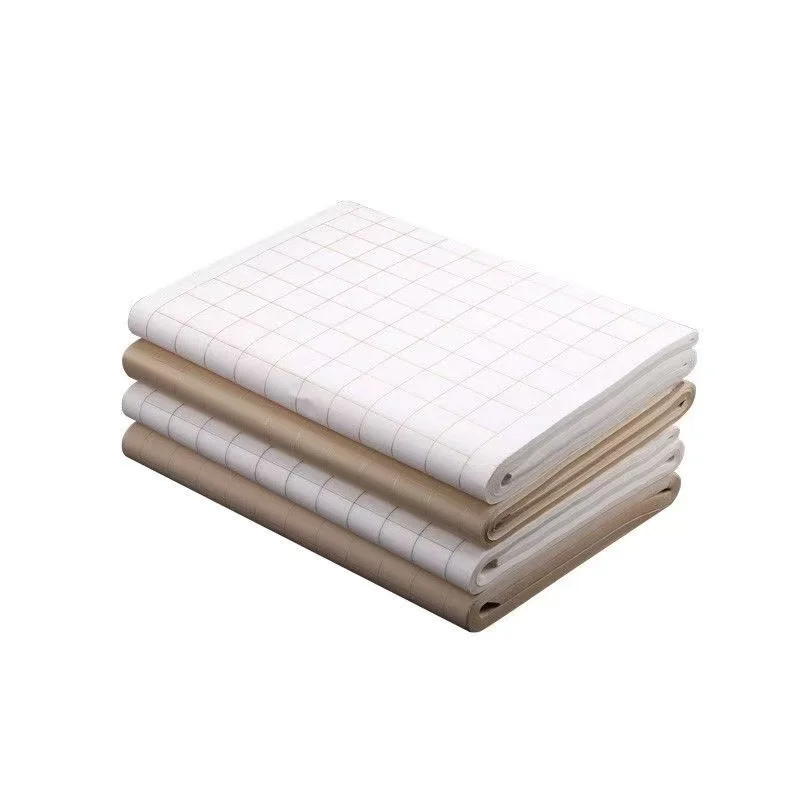 Golden Square Grids Xuan Paper Chinese Calligraphy Half Ripe Rice Paper Small Regular Script Brush Writing Copy Scriptures Paper