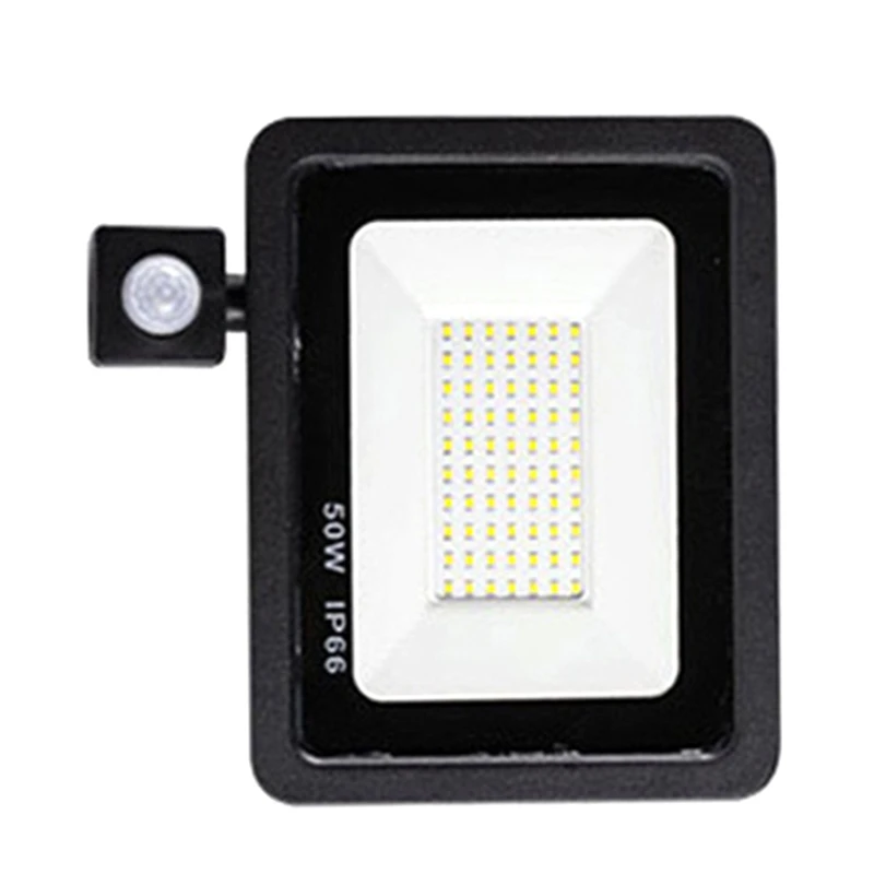 

Security Lights Outdoor Motion Sensor Led Pir Floodlight IP66 Waterproof Outside Wall Light Garden Doorway 50W-VVBC