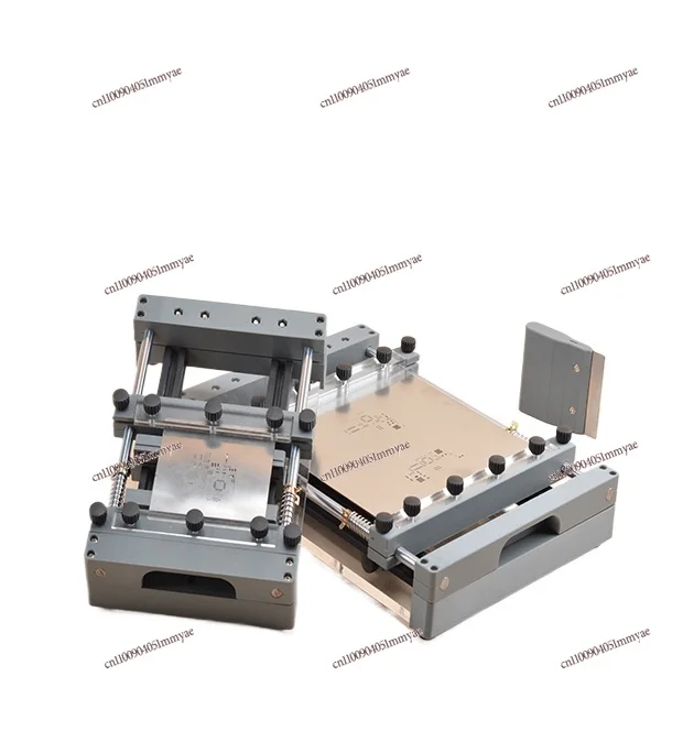 

PCB Steel Mesh Solder Paste Manual Screen Printing Table Steel Sheet SMT Micro Printing Table Desktop Manual Precision Screen
