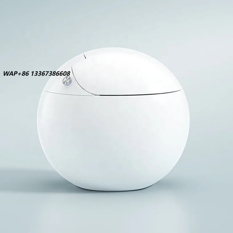 New Arrival Automatic Bathroom Egg Shaped Smart Toilet Inodoro Electronic Smart Wc Bathroom Smart Toilet