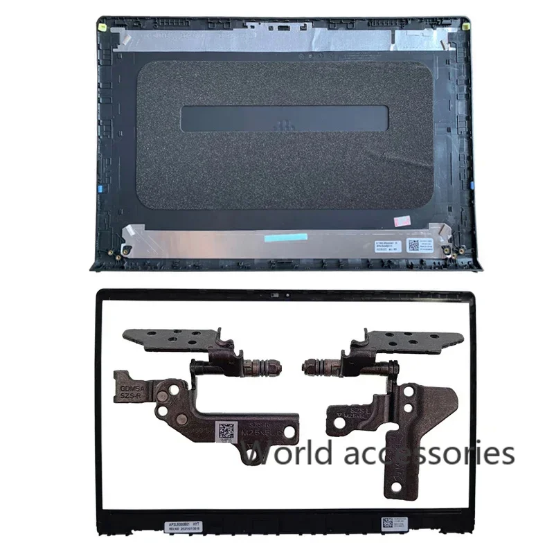 Novedoso para Dell Vostro 15 3510 3511 3515 3520 3525 0DWRHJ tapa trasera cubierta trasera LCD para ordenador portátil cubierta trasera/bisel delantero/bisagras L & R