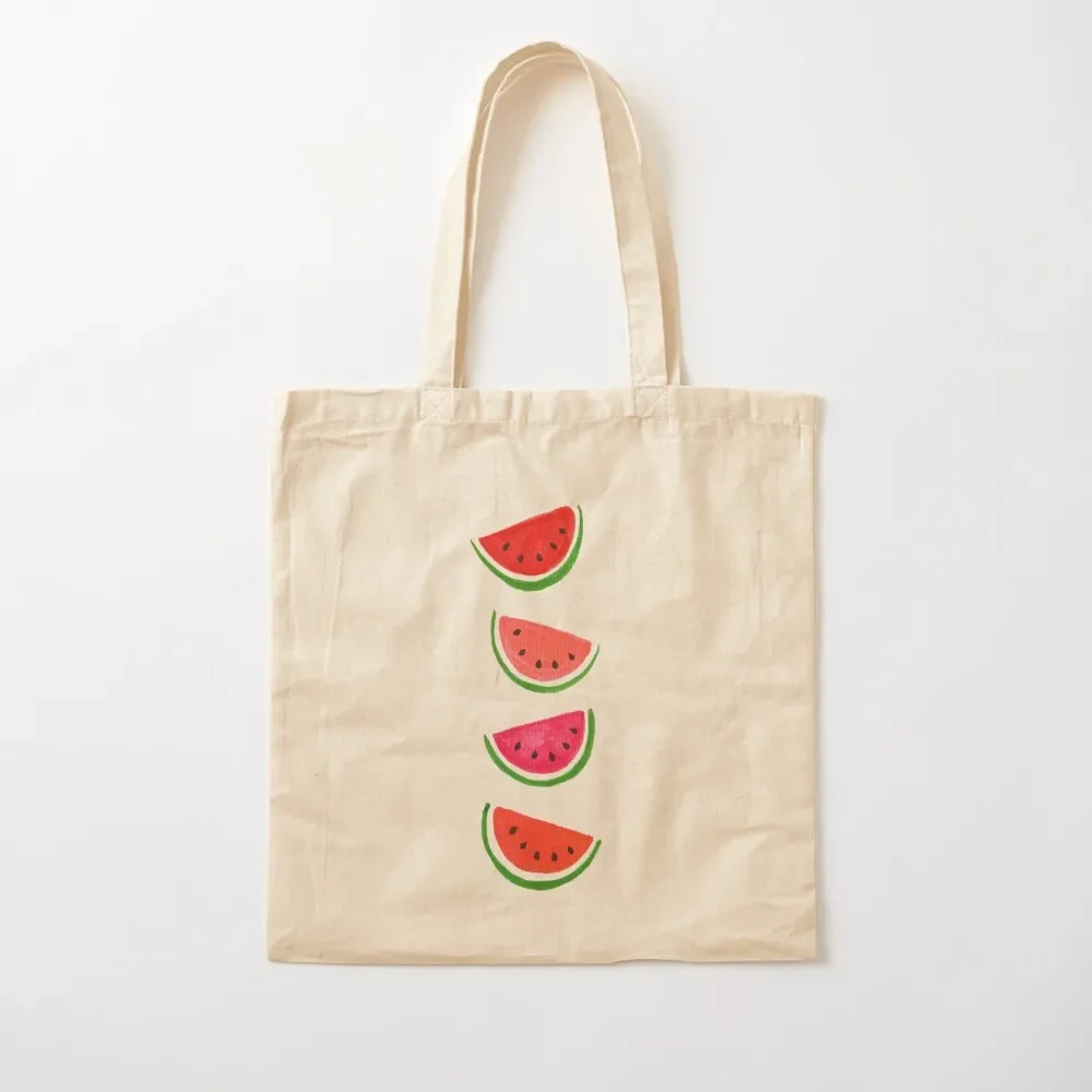 

Watercolor Watermelons Tote Bag Women's shopper hand bag Portable shopping bag