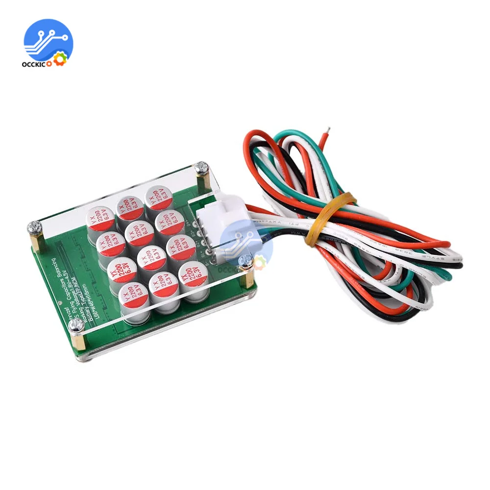 5.5A BMS 4S نشط الموازن مجلس ليثيوم أيون Lifepo4 عفرتو البطارية مكثف المعادل نقل الطاقة مع حالة وقائية