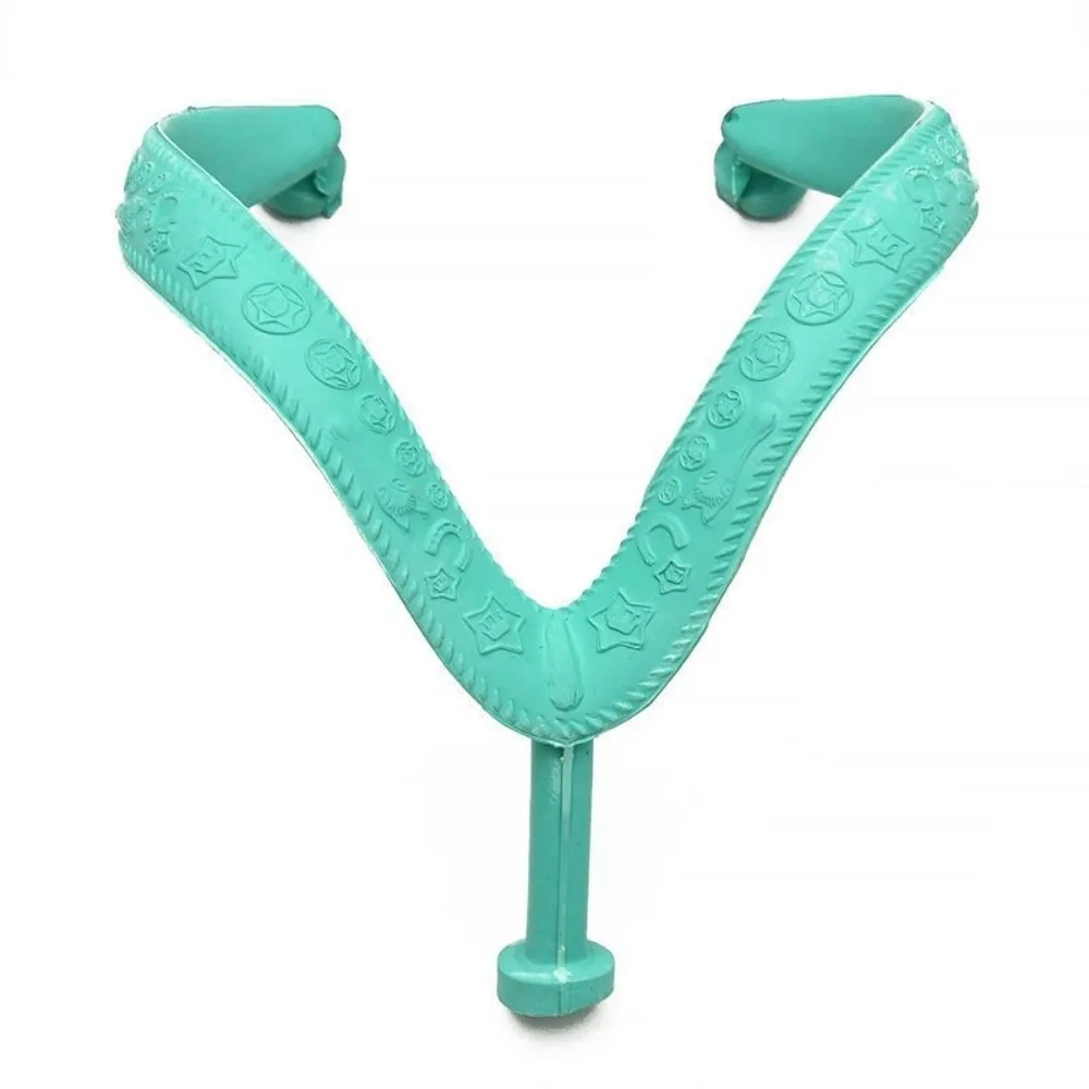 1 Pair Thai Style Thong Sandal Replacement Strap Solid Color Rubber Three-Point Clip Wear-Resistant Flip Flops Accessories