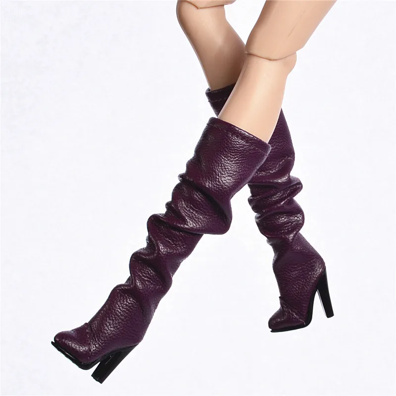 Wrinkle showed up after wearing on your fr dolls boots leopard print FIT for your FR6.0 nu.face 3.0 FR Ⅱ FR2 kissmela F9