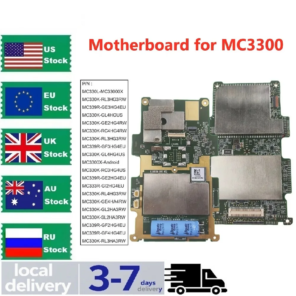 

New Motherboard for Zebra MC330 MC3300X Thermal Label Mobile Printer