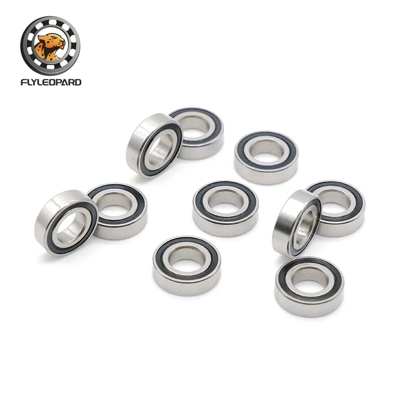 S687RS Bearing 7x14x5 mm (2PCS) ABEC-7 440C Roller Stainless Steel S687 RS S687 2RS Ball Bearings