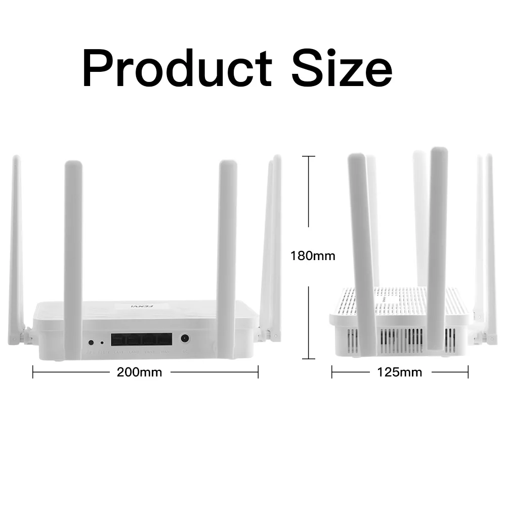 FENVI AX3000 WIFI6 Router Gigabit Dual Band 2.4G/5GHz Wireless Signal Amplifier Repeater Network Booster Mesh For Home Office