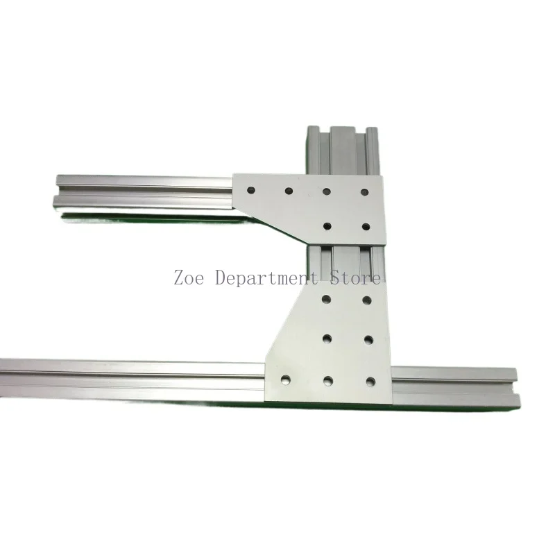 4 / 6 / 7 Hole L Type 2020 3030 4040 2040 3060 4080 Connection Plate Corner Bracket Joint Board For Aluminium Profiles