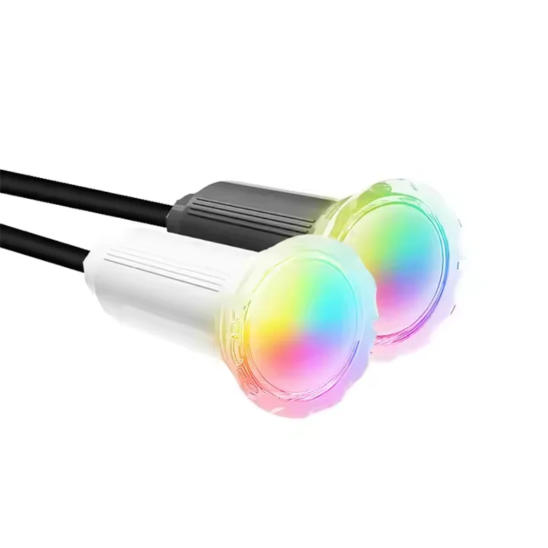 Nicheless RGB Led Pool Lights Replacement for Pentair Globrite Multi Color Changing 12W 50FT 100FT Swimming Pool Spa Light