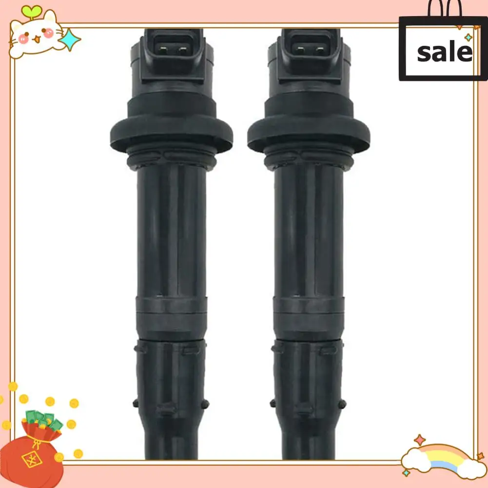 

NEW-2PCS/LOT Ignition Coil F6T558 For 2002-2017 Yamaha YZF FZ1 FZ8 R1 R6 R6S VMX V Max No 5VY-82310-00-00 5VY823100000