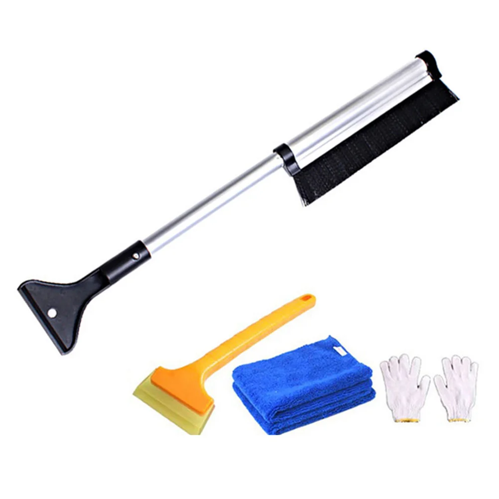 

1 set Winter Snow Removal Tool Set Lightweight Car Ice Scraper Shovel Anti Slip Handle Portable Deicing Brush Auto Snow Shovels
