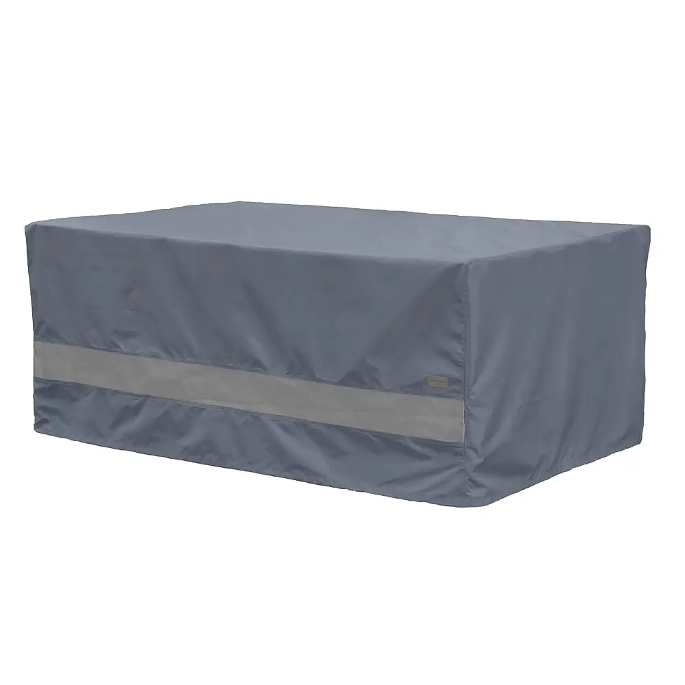 

Waterproof Rectangular Patio Table And Chair Cover Bluish Grey/Grey 78"" L X 62"" D X 28"" H Outdoor General Purpose Furniture
