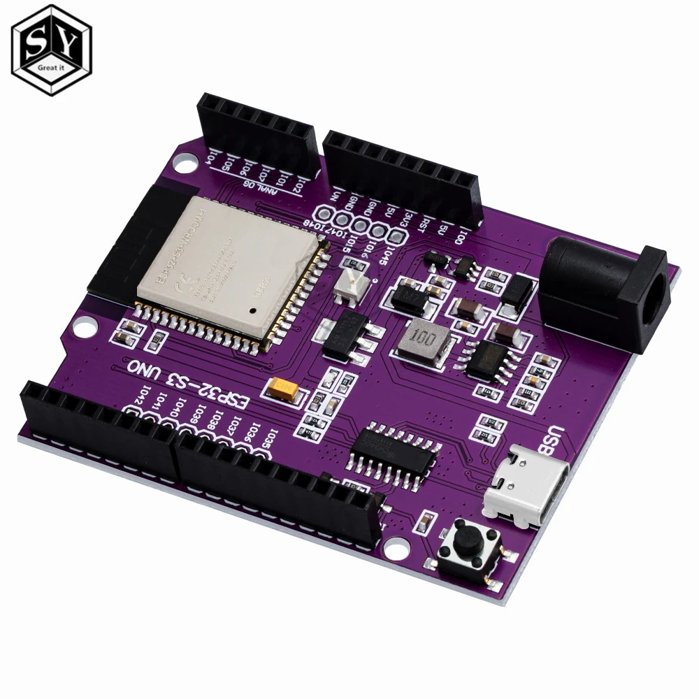 ESP32-S3 UNO Development Board WROOM-1-N8R2/N16R8 Module Compatible with DevKitC-1