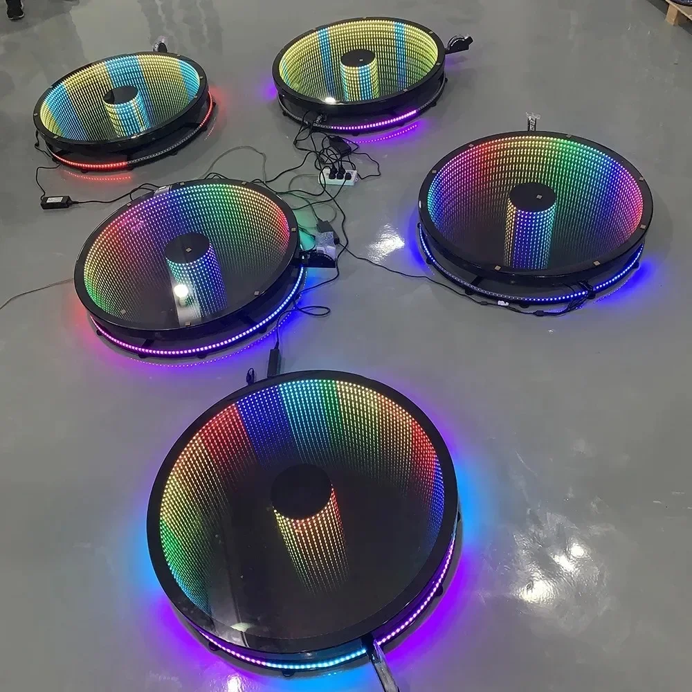 Oux رائجة البيع 360 كشك تصوير قابل للنفخ خلفية الدعائم كشك تصوير 360 115 سنتيمتر مع حامل دوار لحفلات الزفاف الاجتماعية #5