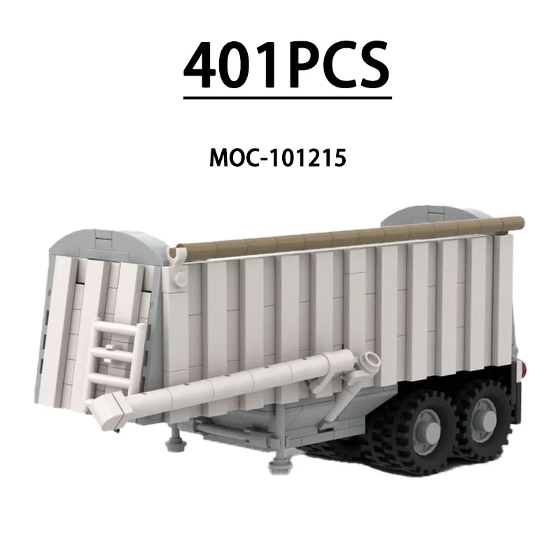 

MOC-101215 Building Block Jet Transport Trailer Model 401 Pieces Children's Educational Birthday Christmas New Year Toy Gift